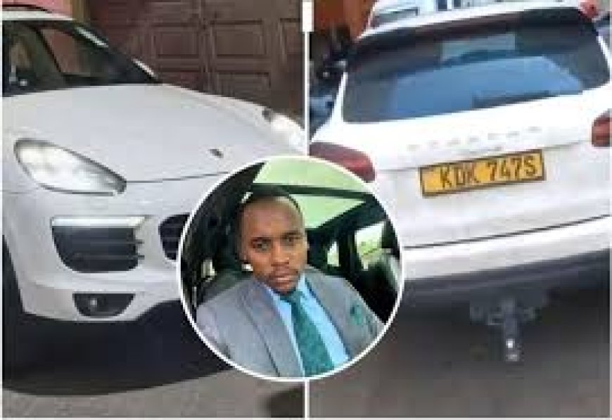 Auctioneers Tow Away Khalif Kairo’s Porsche — How Kenyans Reacted