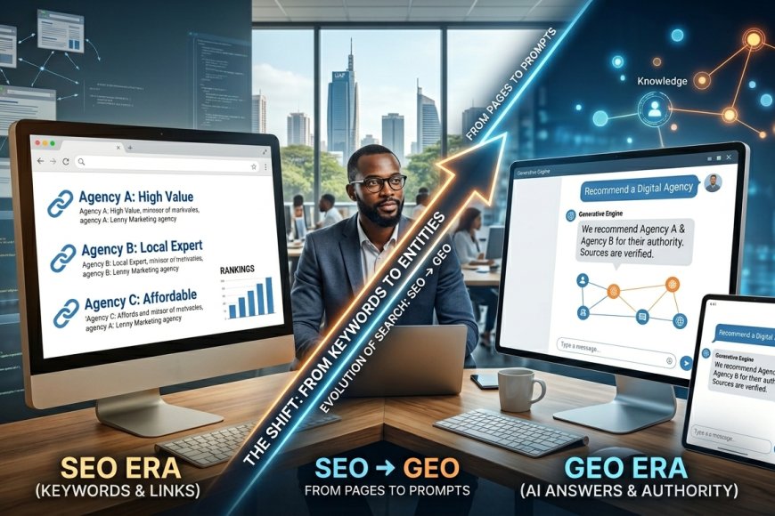 From SEO to GEO: What Kenyan Bloggers and Businesses Need to Know in 2026