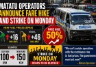 Nairobi Faces Commuter Crisis as Fuel Price Hike Sparks Alleged Strike Threat